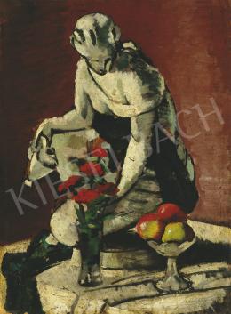 Lehel, Mária - Still-life with Sculpture 