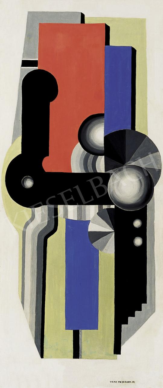  Meyerson, Vera Helga - Kompozíció, 1925 | 35. Aukció aukció / 112 tétel