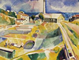  Patkó, Károly - Italian Landscape, c. 1930 