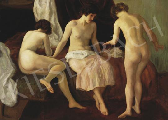  Jobbágyi Gaiger Miklós - The Three Graces, 1919 | 35th Auction auction / 132 Lot