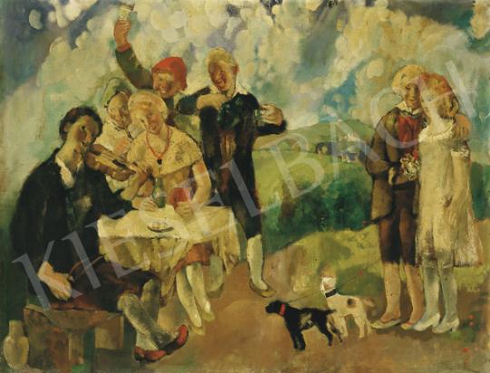 Vadász Endre - Hegedűszó, 1925 | 35. Aukció aukció / 133 tétel