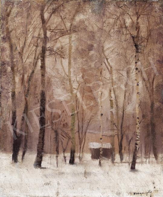  Mednyánszky, László - Cottage in Winter Landscape | 19th Auction auction / 2 Lot