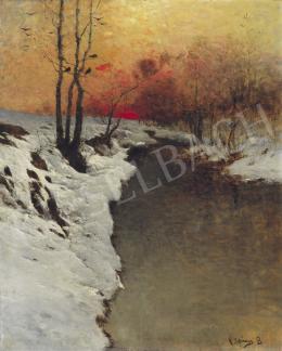 K. Spányi, Béla - Winter Riverside 