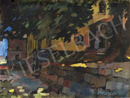 Nagy, Oszkár - Street in Nagybánya, 1942 | 35th Auction auction / 179 Lot