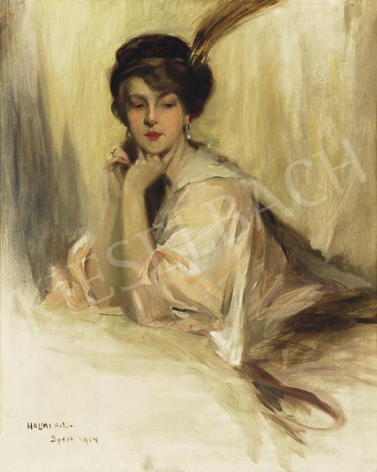  Halmi, Artúr - Dame, 1914 | 35th Auction auction / 207 Lot