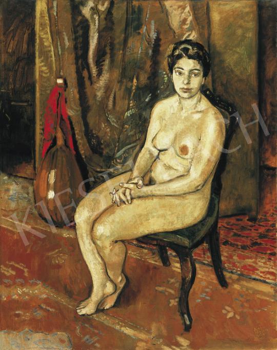 Biai-Föglein, István - Nude with Mandolin, 1941 | 35th Auction auction / 208 Lot