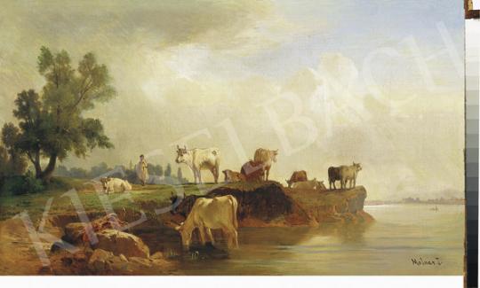 Molnár, József - Sunset on the Riverside | 35th Auction auction / 209 Lot