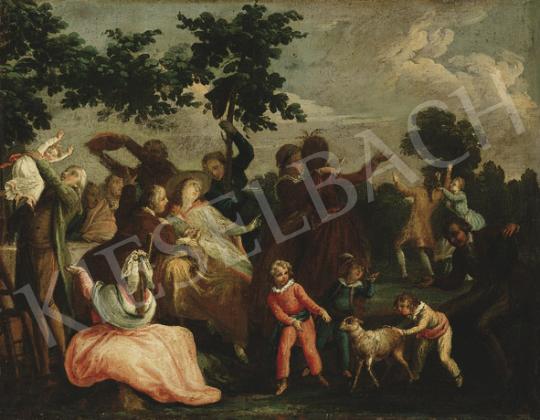Német festő, 18. század - Jelenet | 35. Aukció aukció / 210 tétel