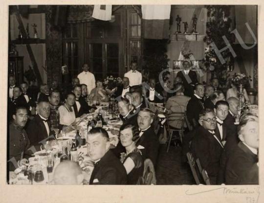  Munkácsi Márton - Az Úrvezető című lap vacsorája, 1927 | Fotóaukció 2007 aukció / 22 tétel