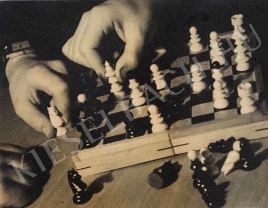 Pöltinger Gusztáv - Sakkozók, 1933 | Fotóaukció 2007 aukció / 27 tétel