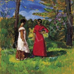  Iványi Grünwald, Béla - Girls from Kecskemét (round 1912)