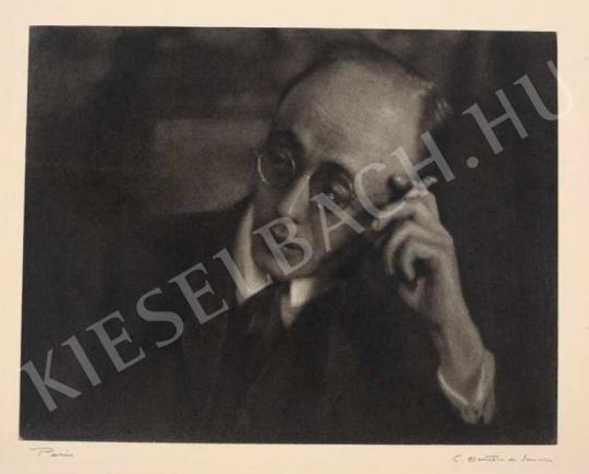 Demeter, Károly - Portrait of Márton Szép, Photographer, Paris, 1925 | Auction of Photos auction / 62 Lot