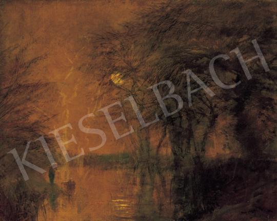  Mednyánszky, László - Nightfire at Full Moon | 19th Auction auction / 15 Lot