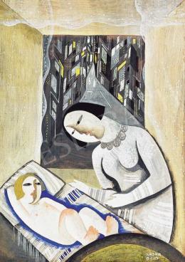  Kádár, Béla - City Madonna (Mother and Child), 1927 