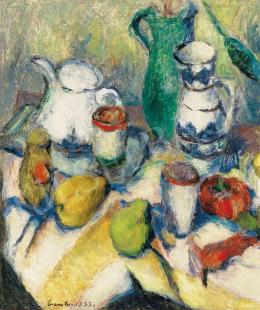 Vass, Elemér - Still Life of Fruit, 1933 