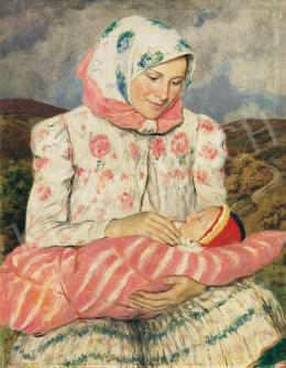  Glatz, Oszkár - Mother and Child, 1936 