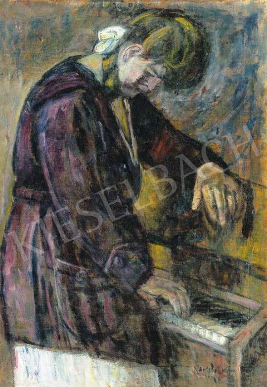Nagy, István - Girl Before Harmonium, about 1922 | 36th Auction auction / 43 Lot