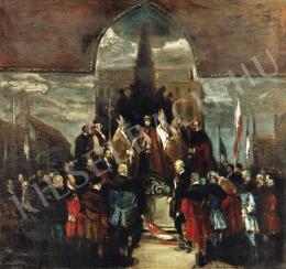  Rudnay, Gyula - The Coronation Ceremony of Charles Habsburg IV, 1917 