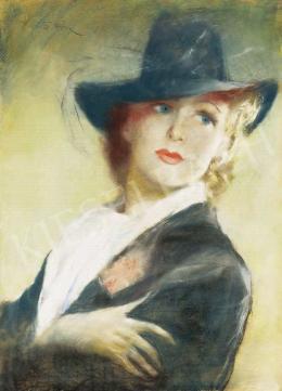  Fried, Pál - Woman in Hat 