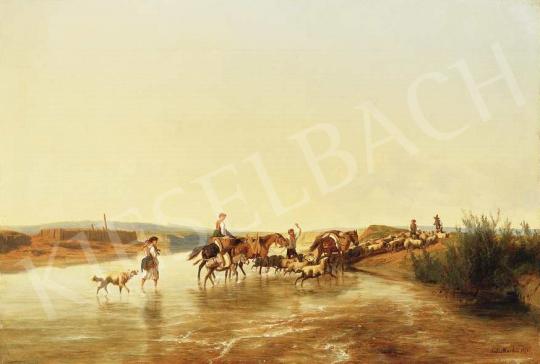 Markó András - Itáliai Campagna, 1871 | 36. Aukció aukció / 101 tétel