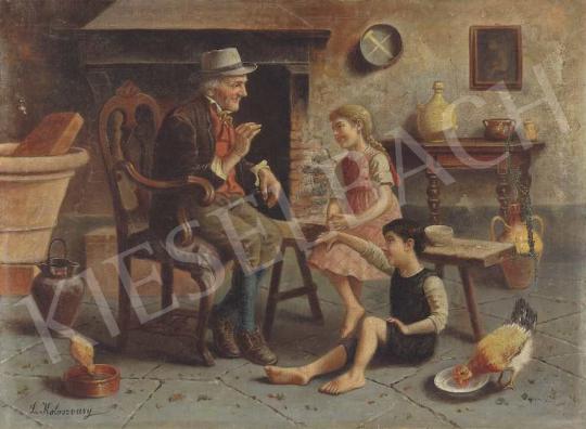 Kolozsváry, Lajos - Grandfather Telling a Tale | 36th Auction auction / 104 Lot