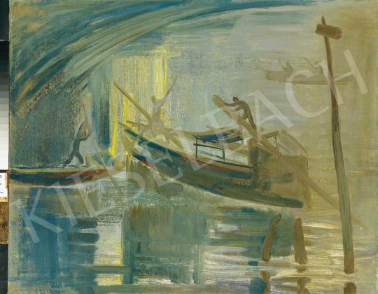  Miháltz, Pál - By the River (Golden Bridge), 1941 | 36th Auction auction / 110 Lot