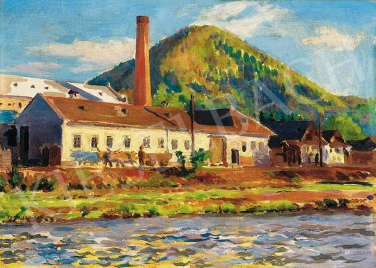  Ferenczy, Valér - River Zazar-Side in Nagybánya | 36th Auction auction / 125 Lot