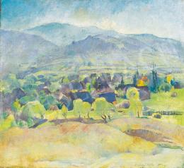 Onódi Béla - Gyergyószentmiklósi táj, 1942 
