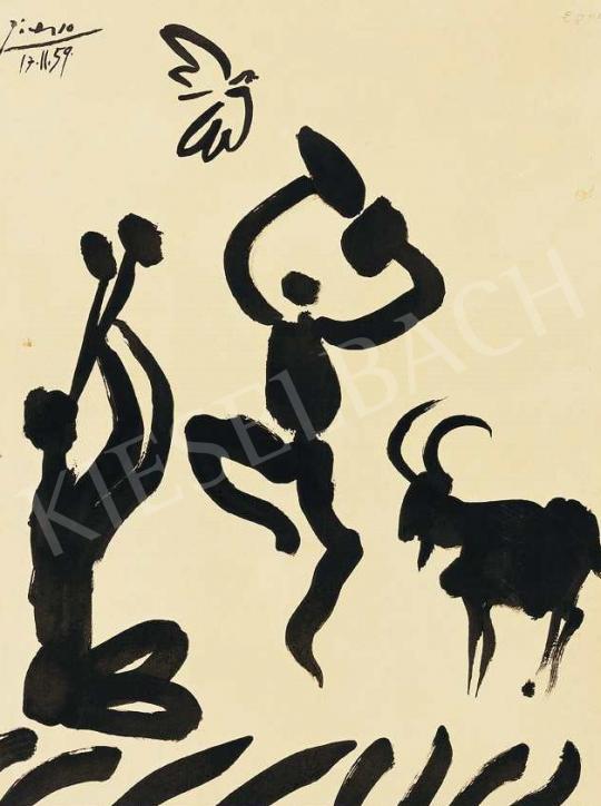  Picasso, Pablo - Táncolók, 1959 | 36. Aukció aukció / 146 tétel