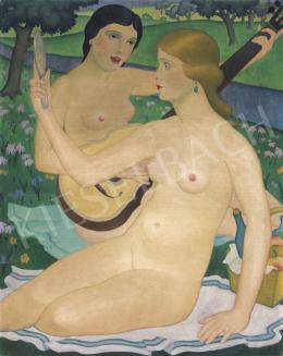  Kézdi-Kovács, Elemér - Nudes Outdoors (1932)