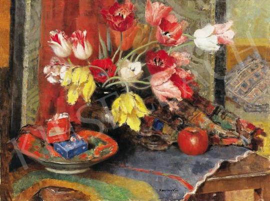  Kontuly, Béla - Still Life of Tulips | 36th Auction auction / 193 Lot