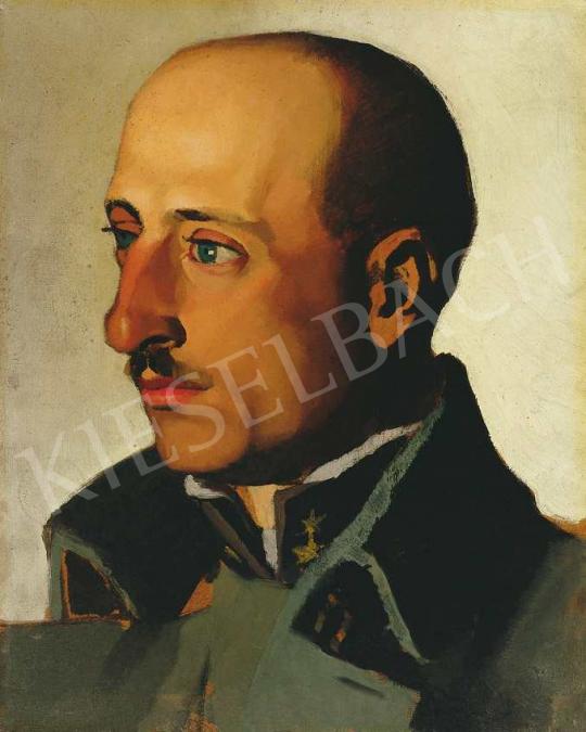 Aba-Novák, Vilmos - The Portrait of Lajos Klinkó, 1917 | 36th Auction auction / 200 Lot