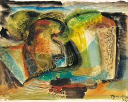  Bene, Géza - Landscape, 1947 