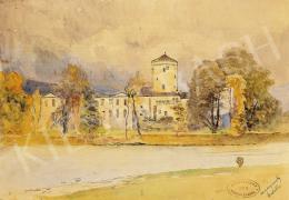  Mednyánszky, László - Castle by the riverside 