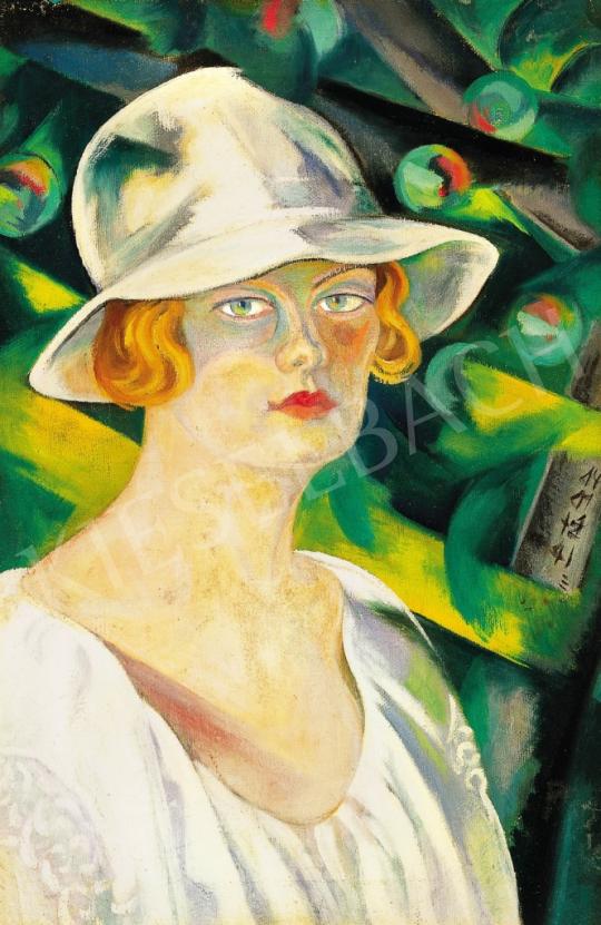 Boromisza, Tibor - Lady in white hat | 37th Auction auction / 13 Lot