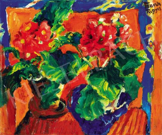  Frank, Frigyes - Still life of flowers | 37th Auction auction / 16 Lot