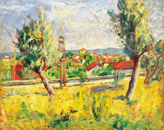  Basch, Andor - Landscape in southern France | 37th Auction auction / 18 Lot