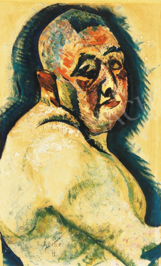  Scheiber, Hugó - Self-portrait | 37th Auction auction / 39 Lot