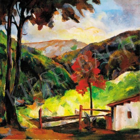 Fonó (Fleischer), Lajos - Nagybánya landscape | 37th Auction auction / 41 Lot