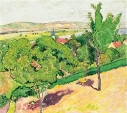 Gara, Arnold - Hillside in sunshine, 1908 