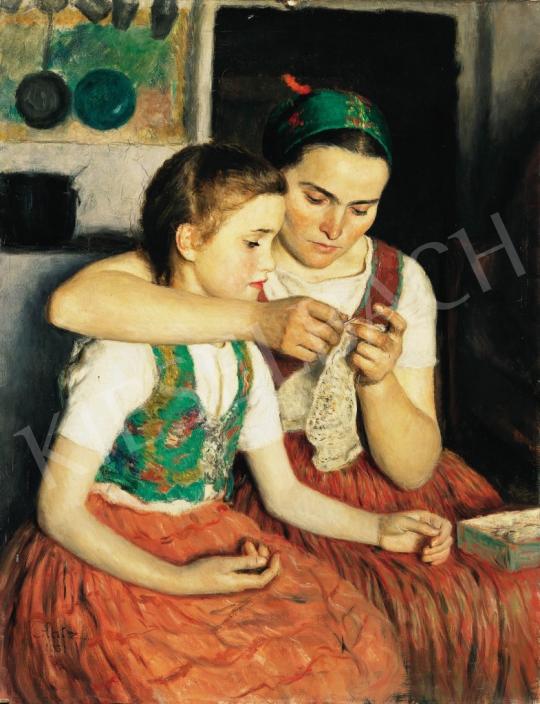  Glatz, Oszkár - Girls, 1931 | 37th Auction auction / 64 Lot