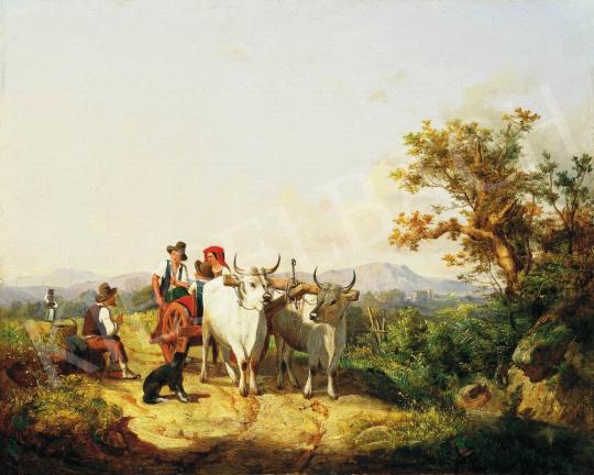 Markó András - Itáliai táj, 1860 | 37. Aukció aukció / 72 tétel