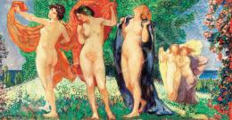 Hofmann, Ludwig von - Judgement of Paris, 1904 