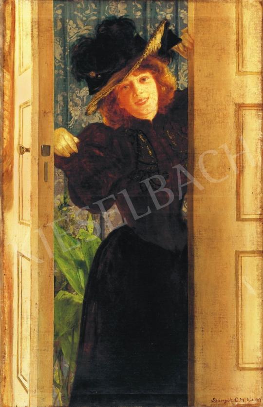 Spányik, Kornél - Young girl, 1897 | 37th Auction auction / 113 Lot