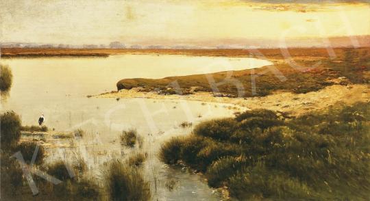 K. Spányi, Béla - Dusk by the waterside | 37th Auction auction / 115 Lot