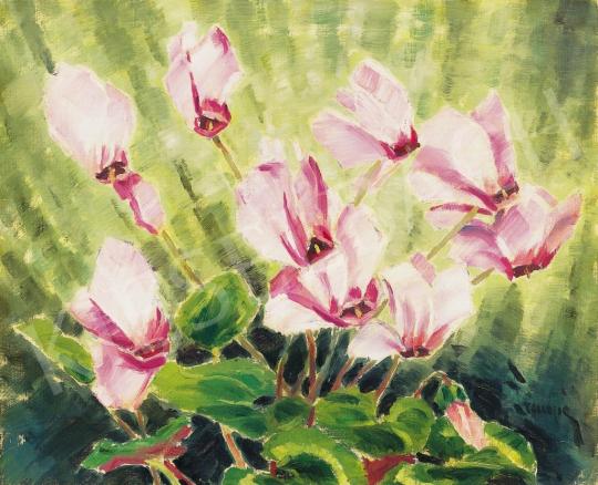 Lampé, Sándor - Cyclamens | 37th Auction auction / 137 Lot