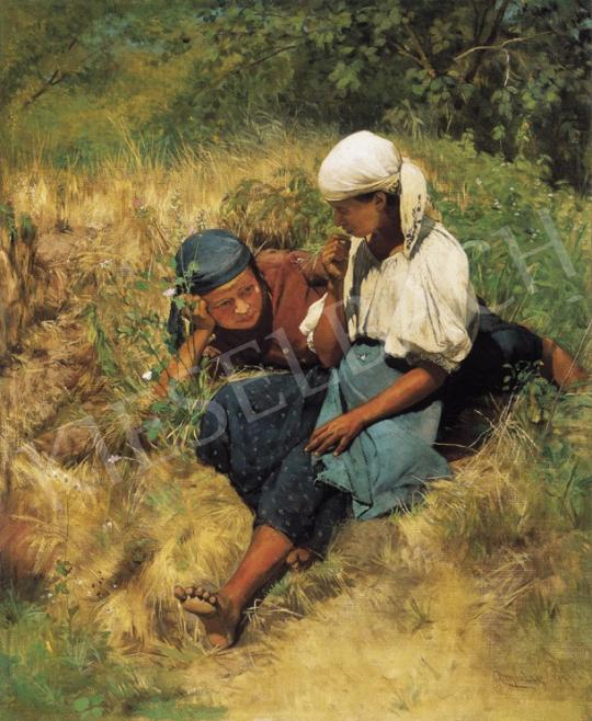 Aggházy, Gyula - In a Sunny Field | 19th Auction auction / 62 Lot