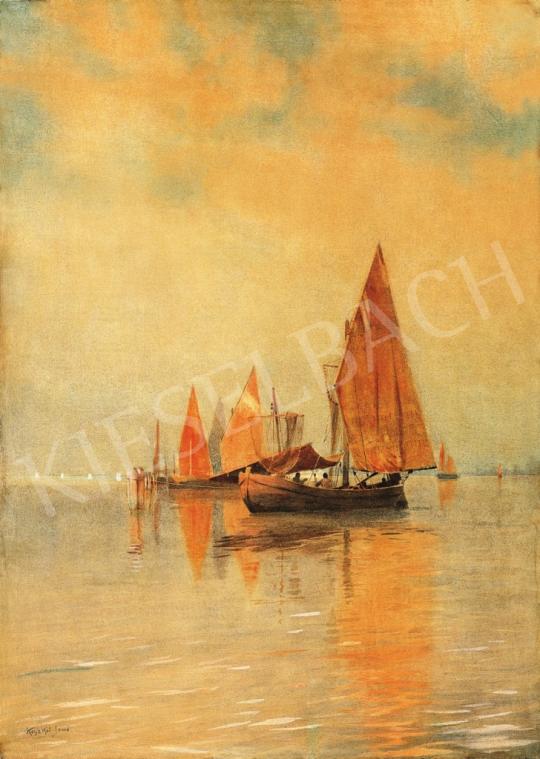 Koszkol, Jenő - Sails in Venice | 37th Auction auction / 194 Lot
