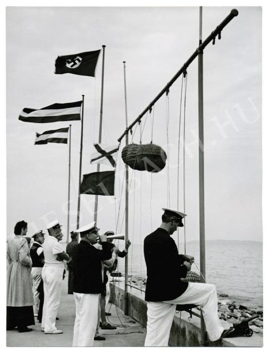Szendrő, István - Pier at the lake Balaton, early 1940's | Auction of Photos auction / 4 Lot