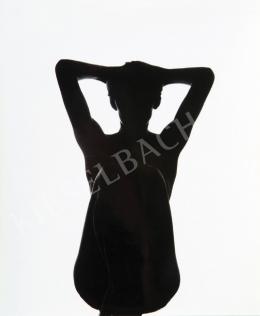 Gábor, Sándorné - Nude silhouette, 1970's 